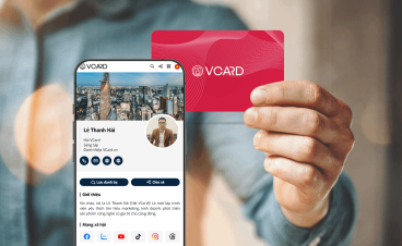 VCard Ngành Ngân Hàng – Danh Thiếp Điện Tử Ứng Dụng Trong Doanh Nghiệp Ngân Hàng (Tài Chính)